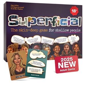 Superficial Adult Party Game